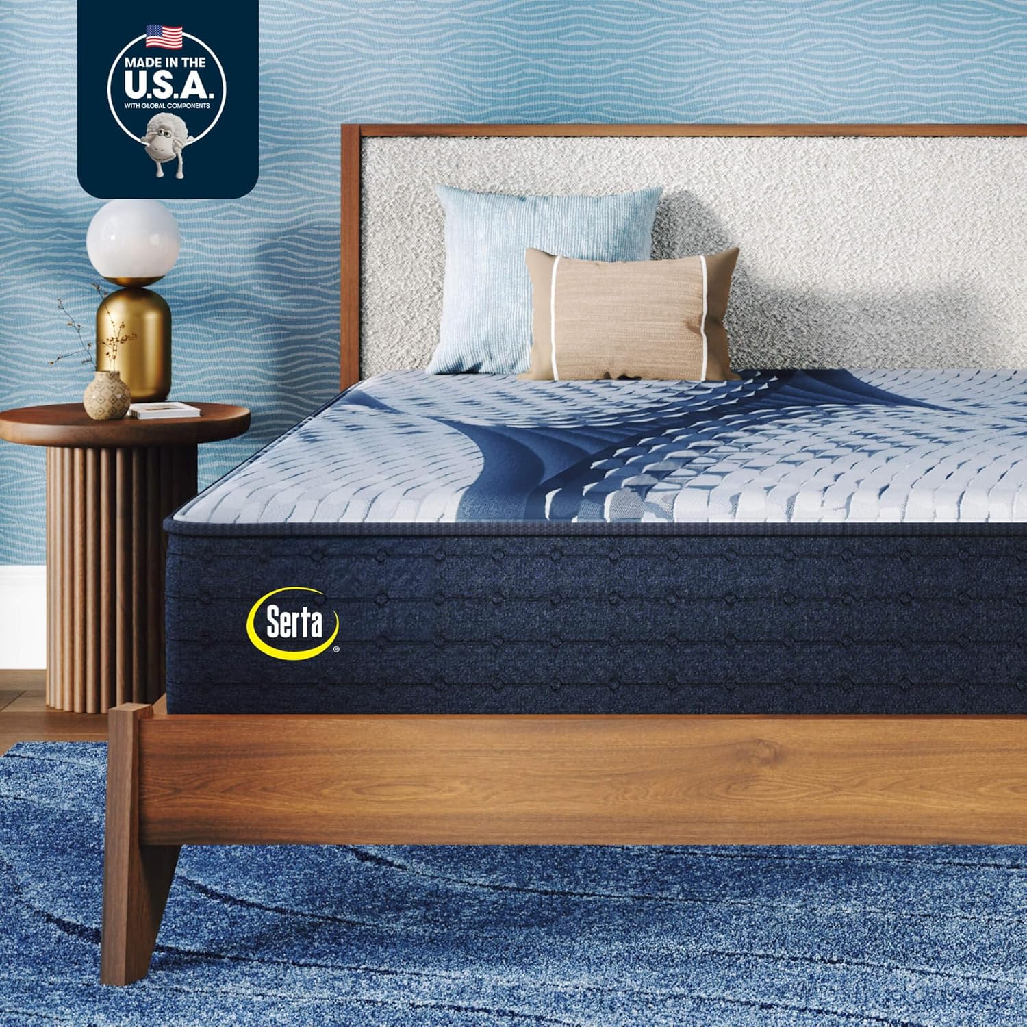 Serta iComfort – Aveda 12″ Plush Twin XL Memory Foam Mattress – Pressure-Relieving, Cooling, and Supportive for a Restorative Sleep – 100 Night Trial, CertiPUR-US Certified