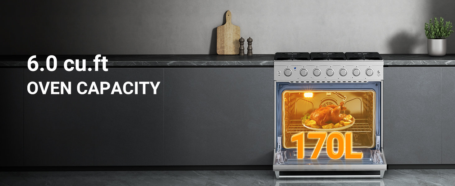 Freestanding Gas Range