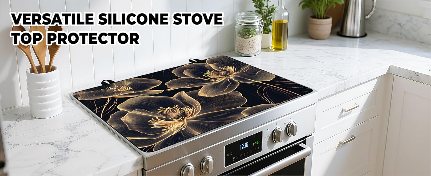 silicone stovetop cover