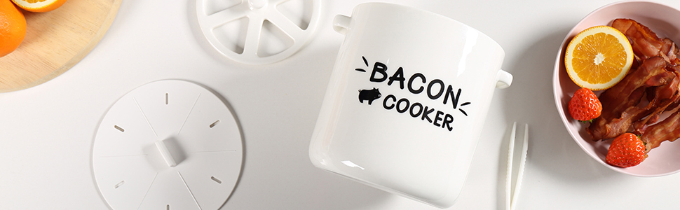 microwave bacon cooker