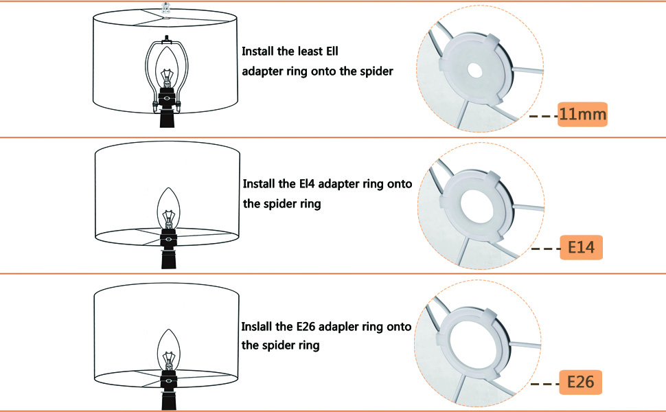 Drum Lamp Shades for Floor Lamps