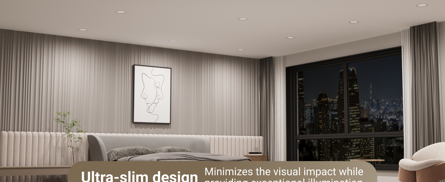 6" Baffle Selectable Slim