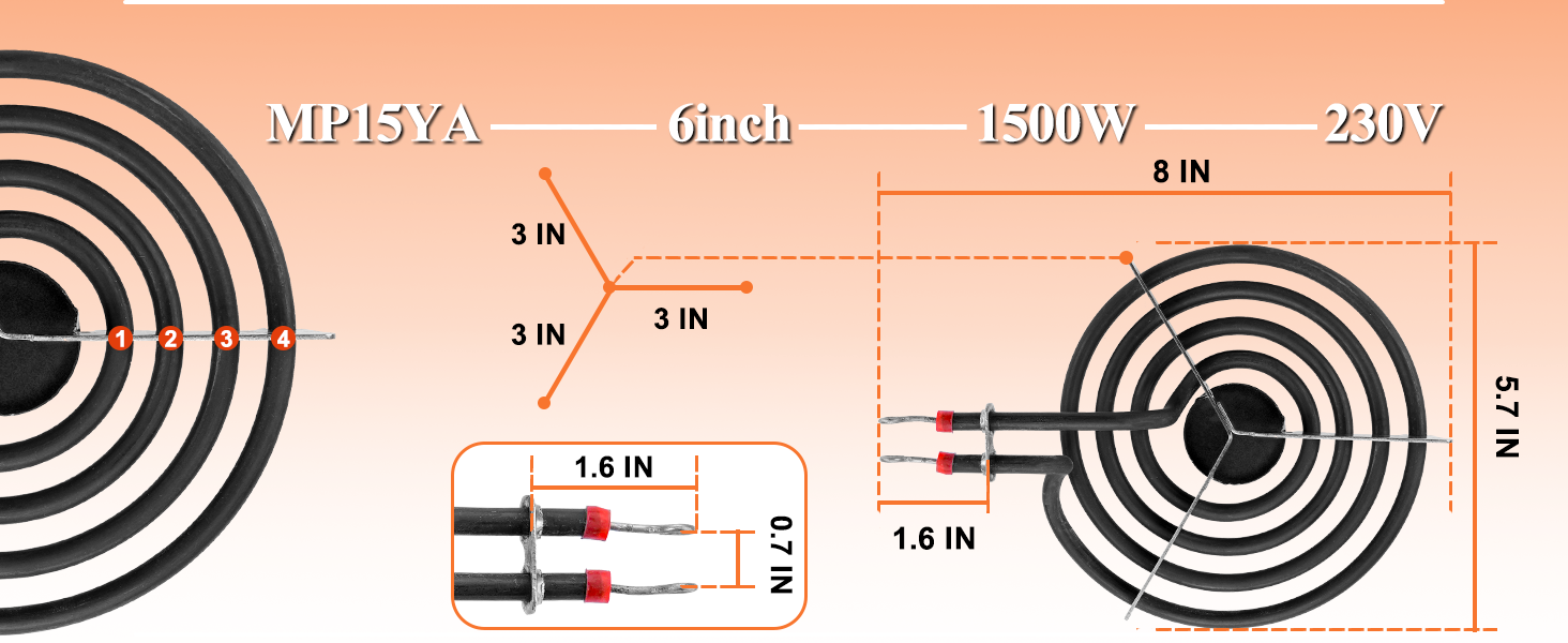 stove element replacement