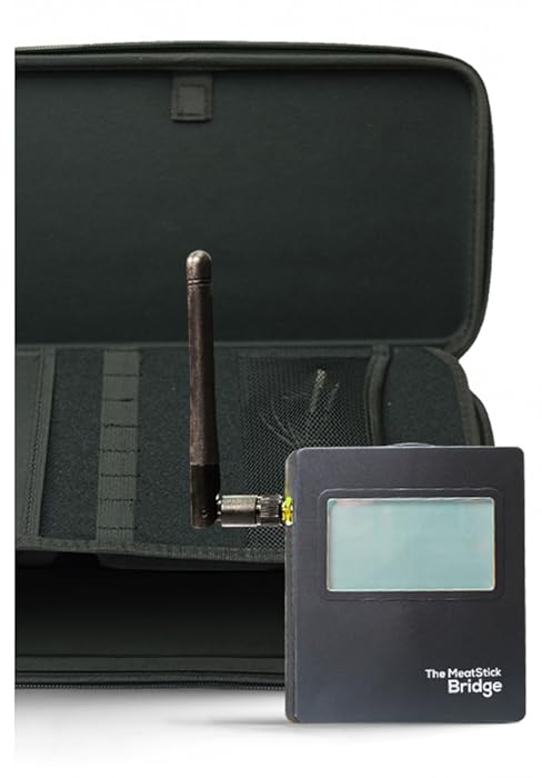 MeatStick WiFi Travel Pack: Unlimited Range WiFi Bridge range extender + portable Carrying Case Pro