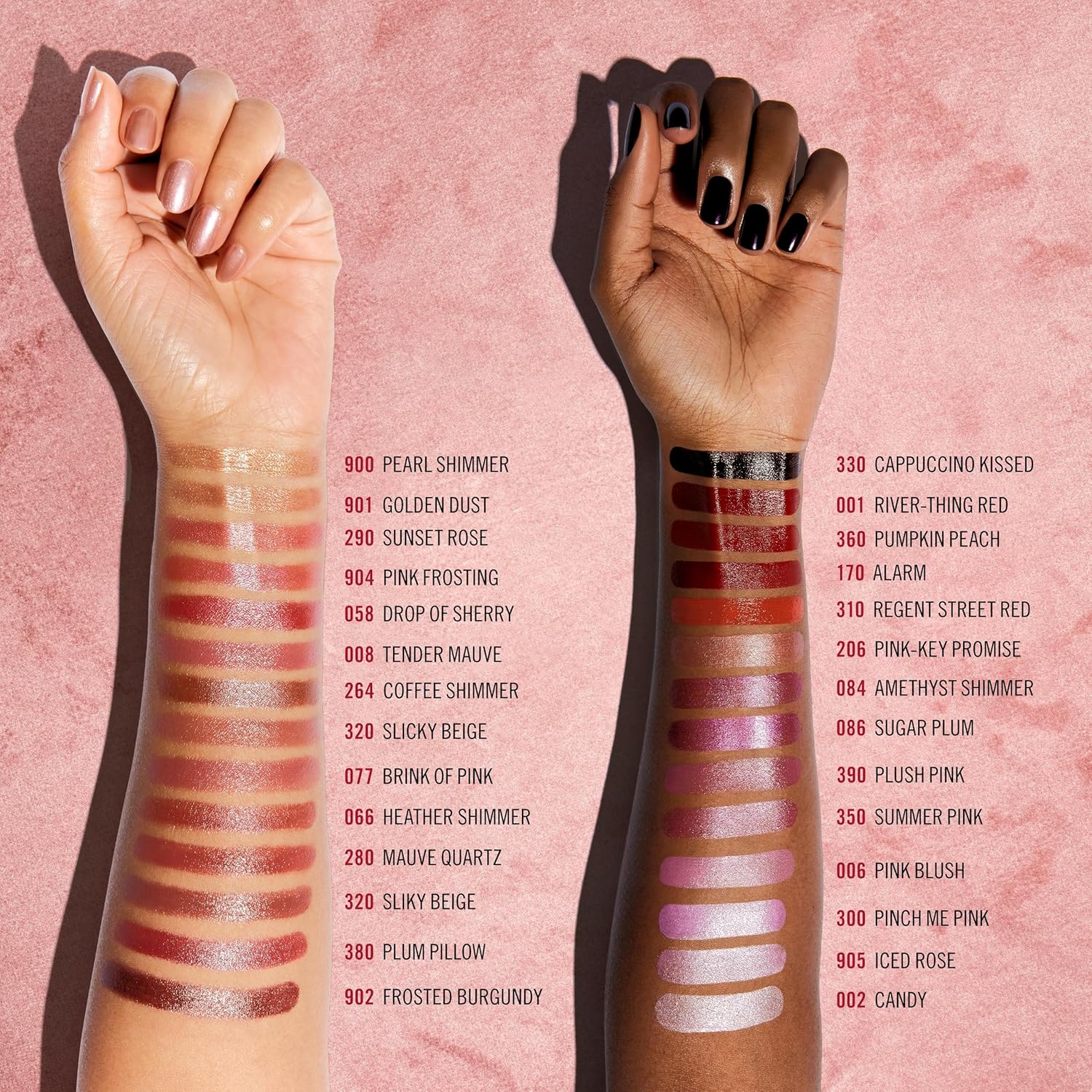 Rimmel Lasting Finish Lipstick - Up to 8 Hours of Intense Lip Color with Color Protect Technology and Exclusive Black Diamond Complex - 066 Heather Shimmer, .14oz - Image 3