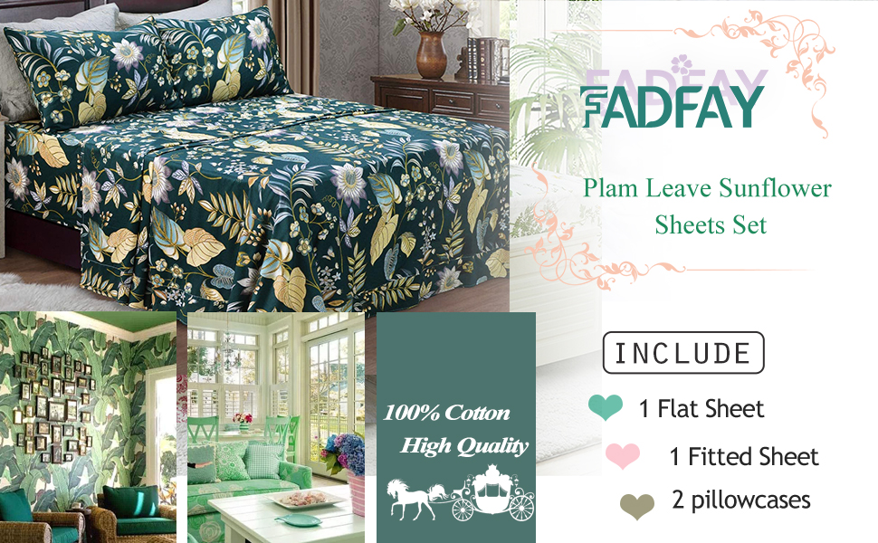 sunflower sheets set