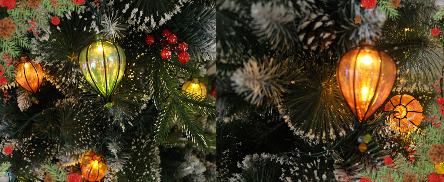 Outdoor 11FT String Lights with 10 Bulbs