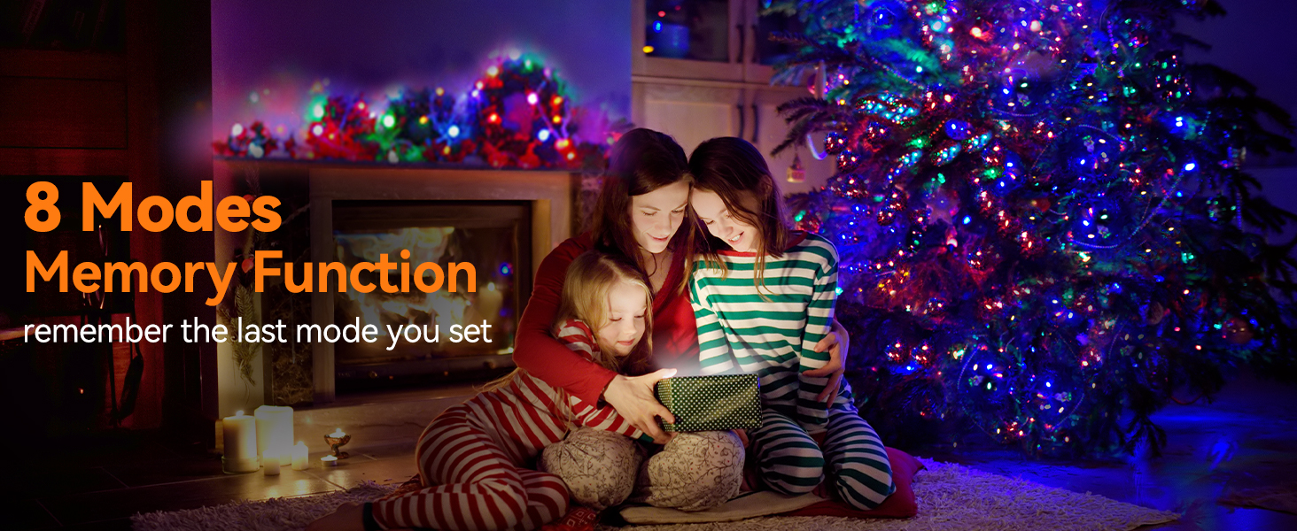 twinkling christmas lights