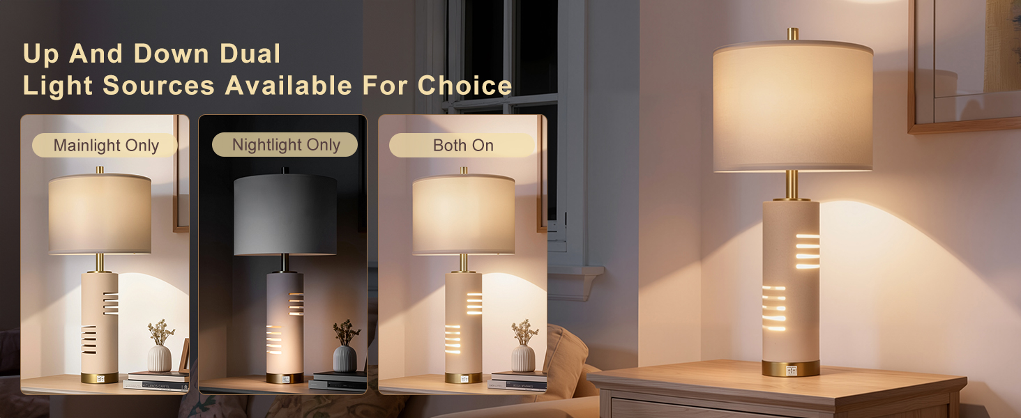 Up and Down Dual Light Sources Available for Choice