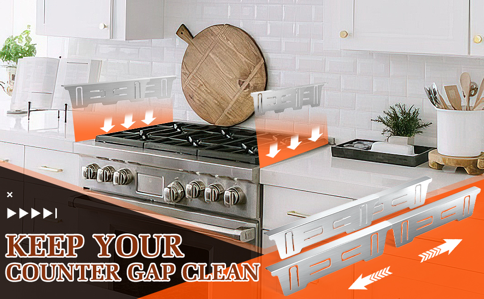 keep your counter gap clean