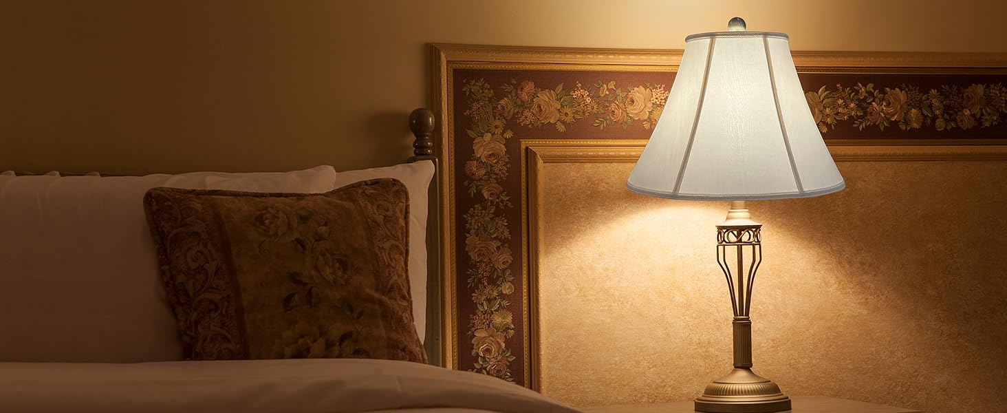 Bell Lamp Shade white