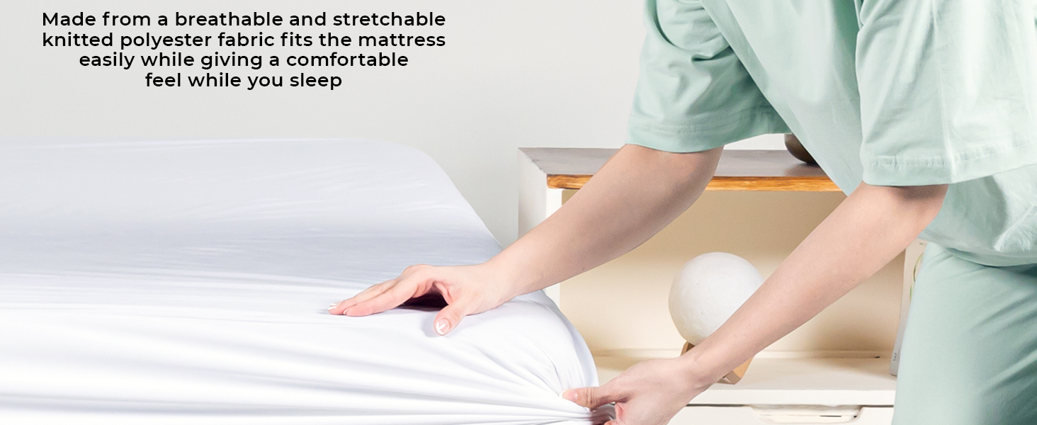 utopia bedding waterproof mattress pad full size,king size mattress protector 5 sided