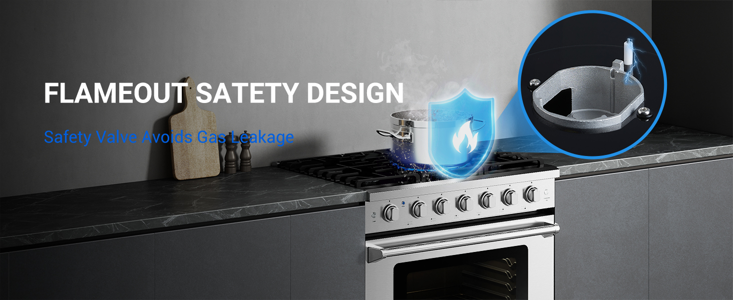 Freestanding Gas Range