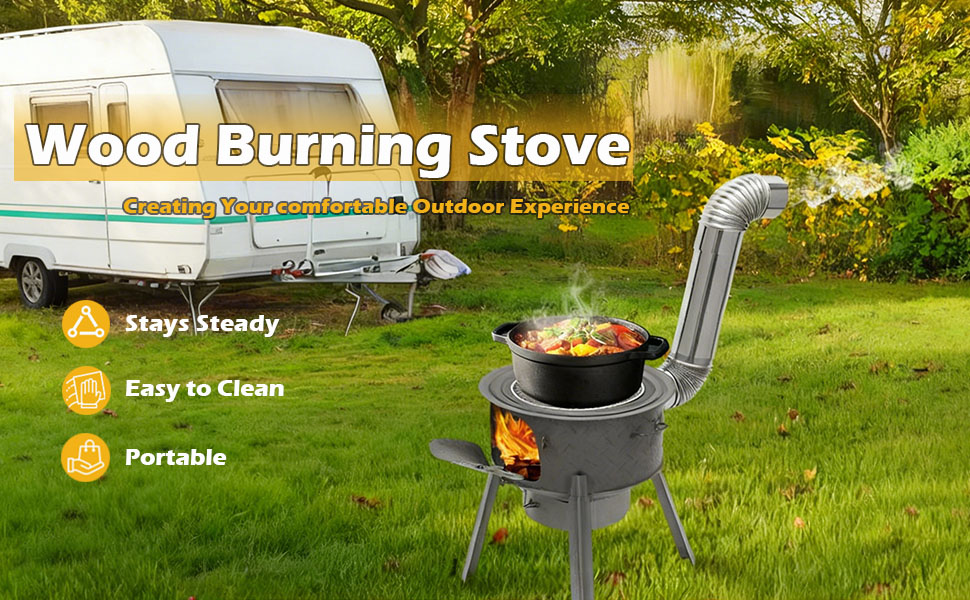 wood burning stove for tent