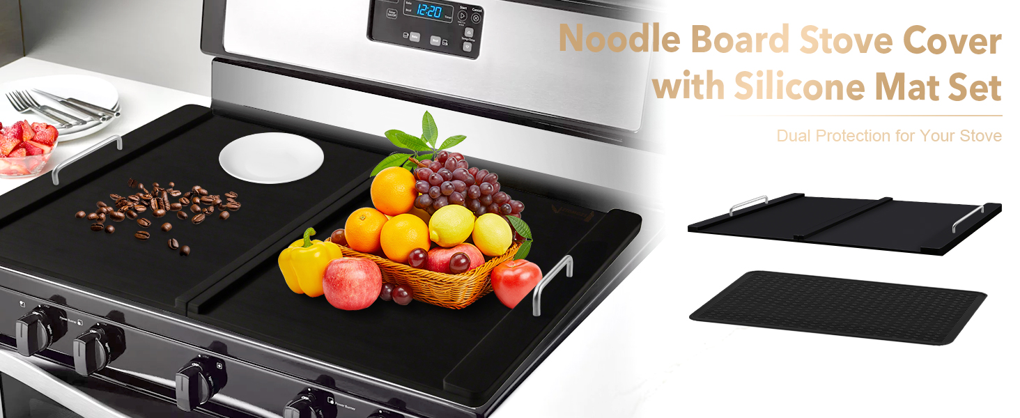 Noodle Board Stove Cover Electric Stove Top Cover Gas Stove Top Cover