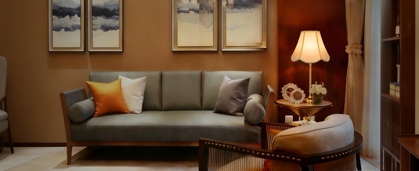 white lamp shades set of 2