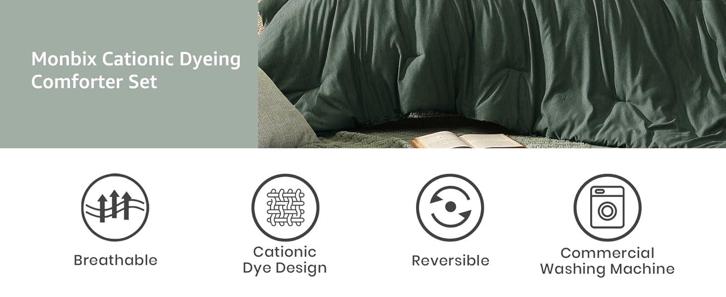 Monbix Comforter Sets
