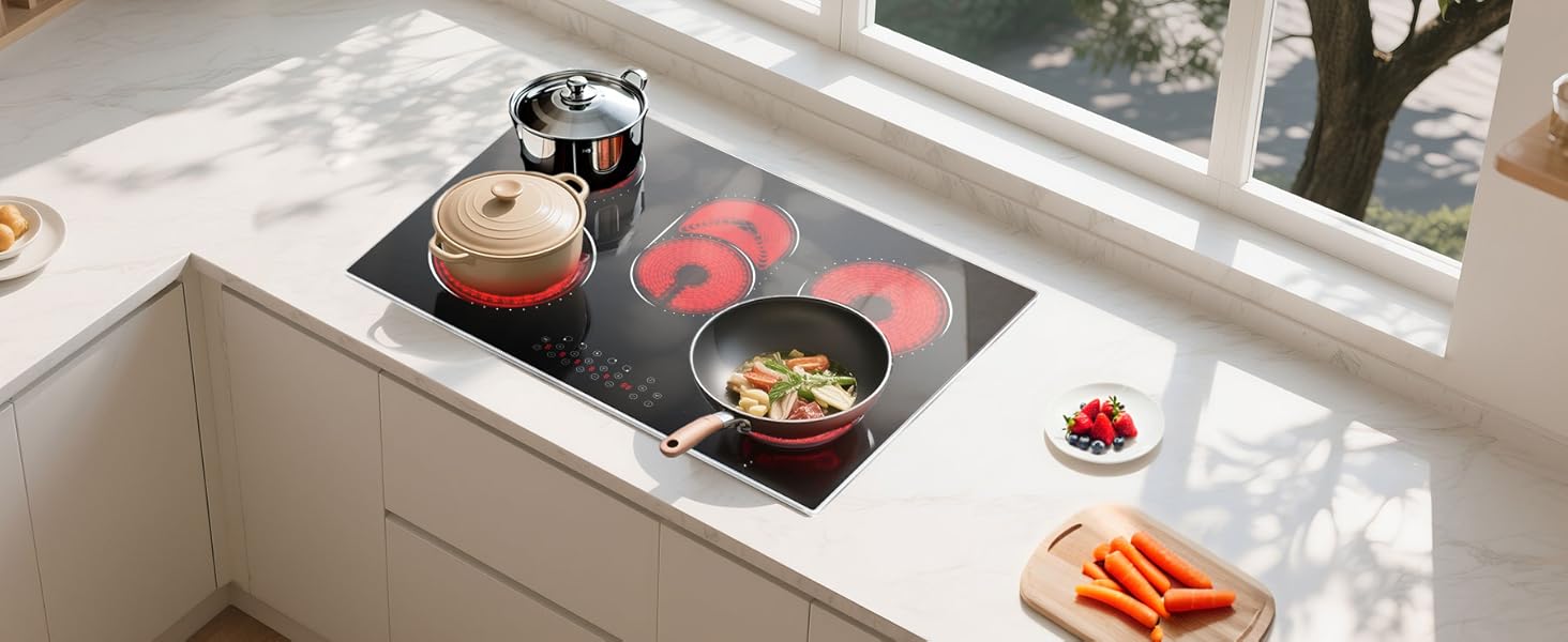 30 inch electric cooktop