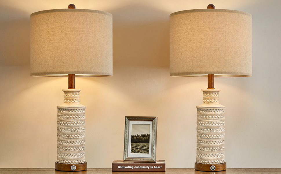 Touch control table lamps