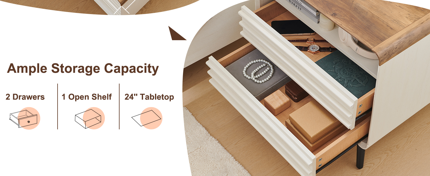 side table with drawer