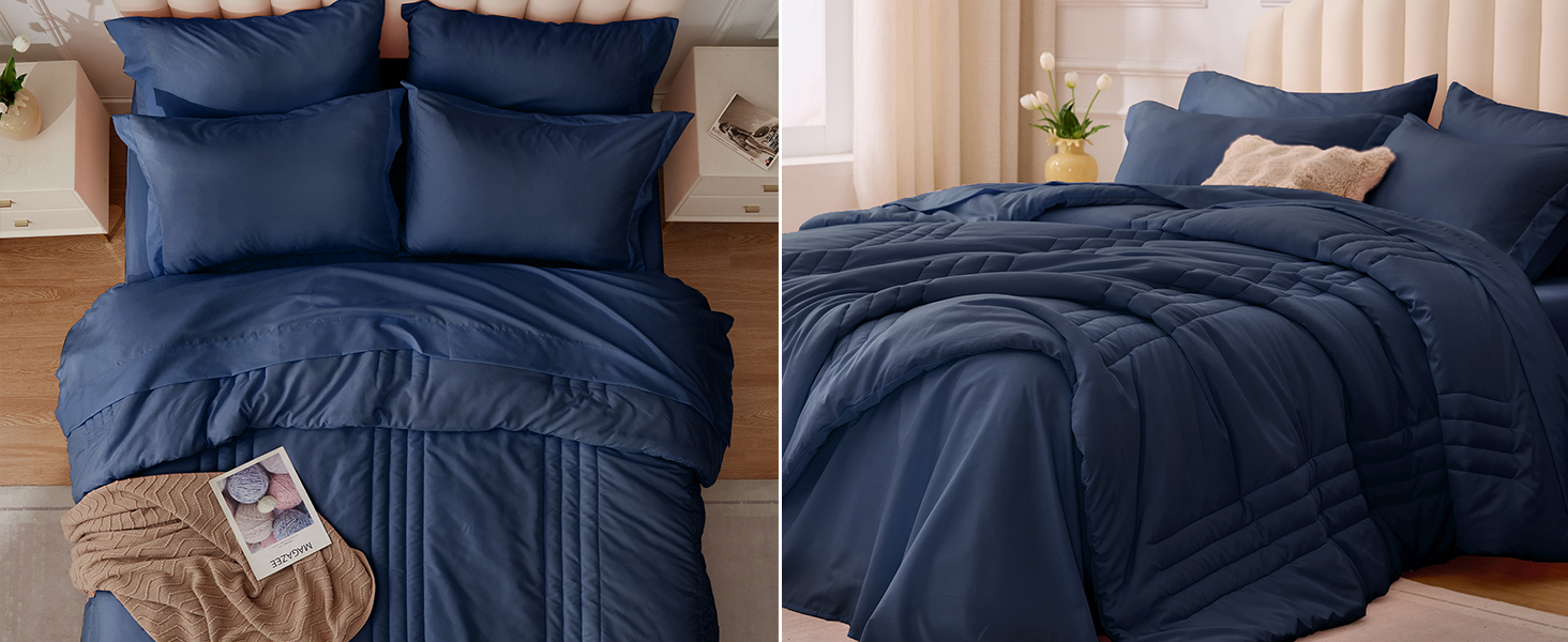 Bed in a Bag Queen Size 7 Pieces