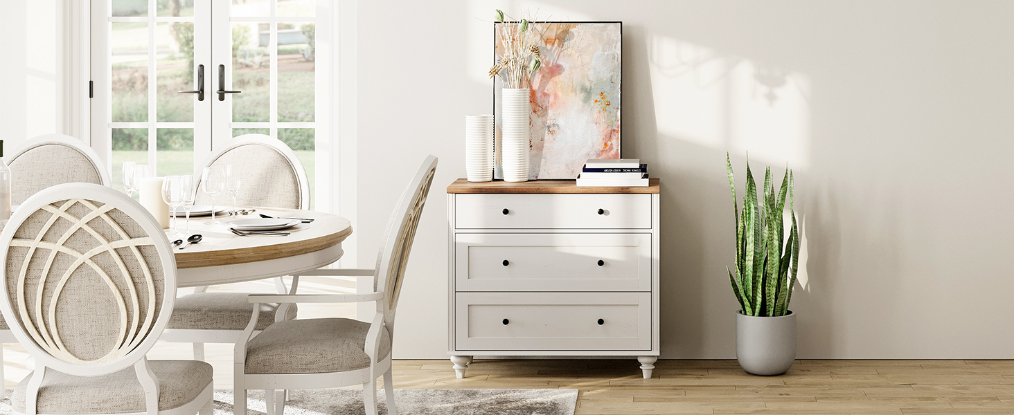 3 drawer dresser