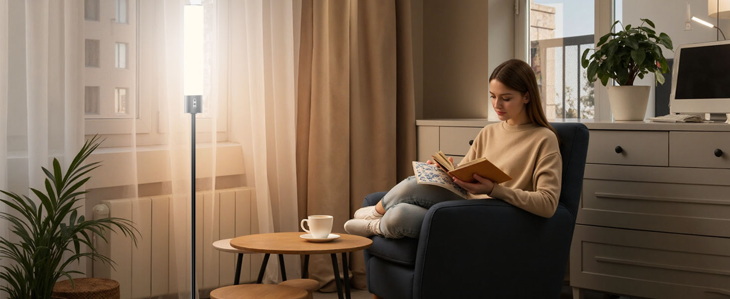 rgb lamp floor lamps standing lamp for bedroom living room reading modern office dimmable corner