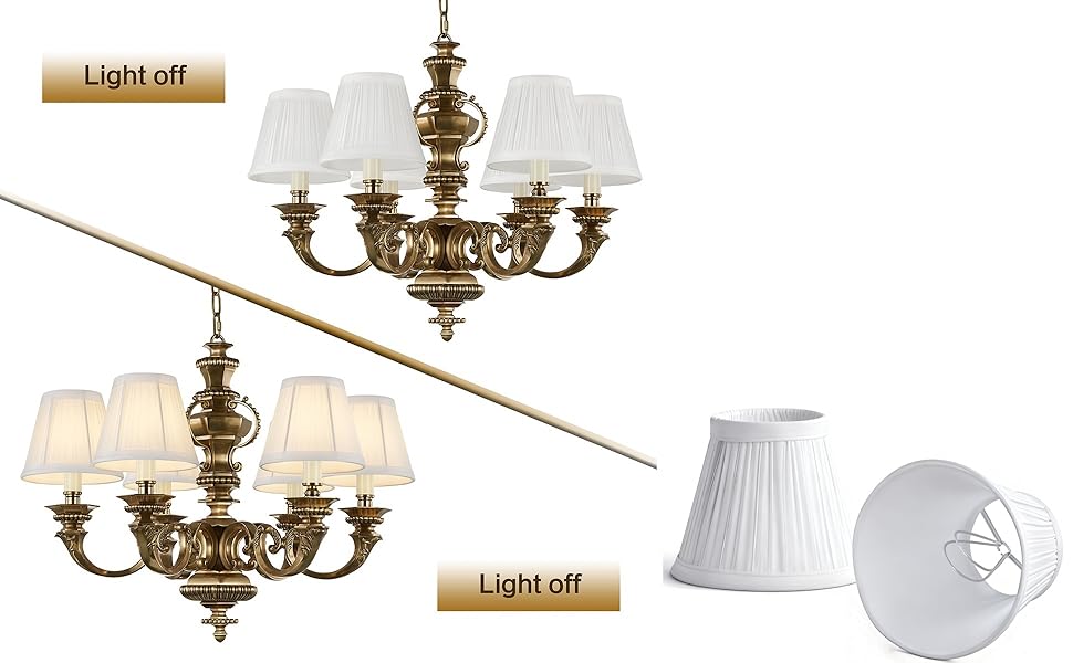 chandelier lamp shades