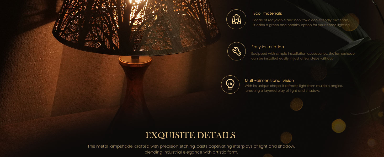 metal lamp shade