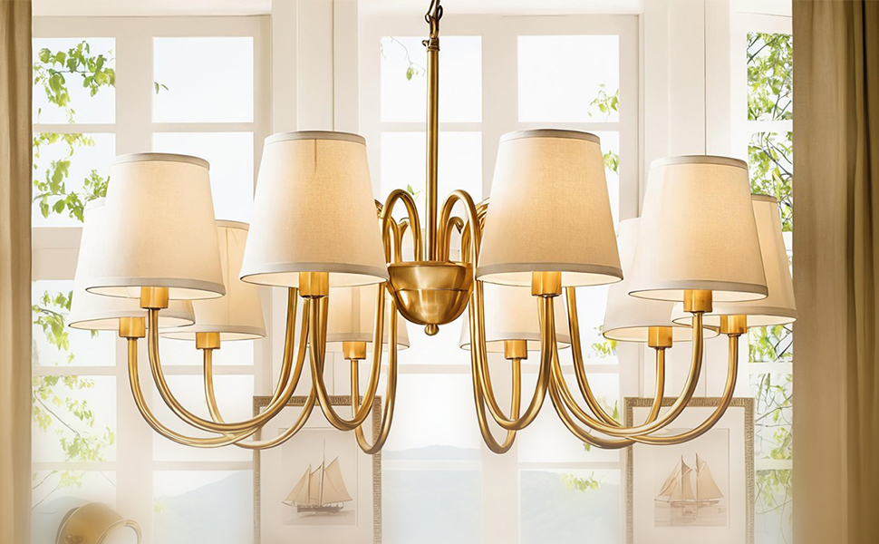 Clip-on Mini Chandelier Lamp Shades