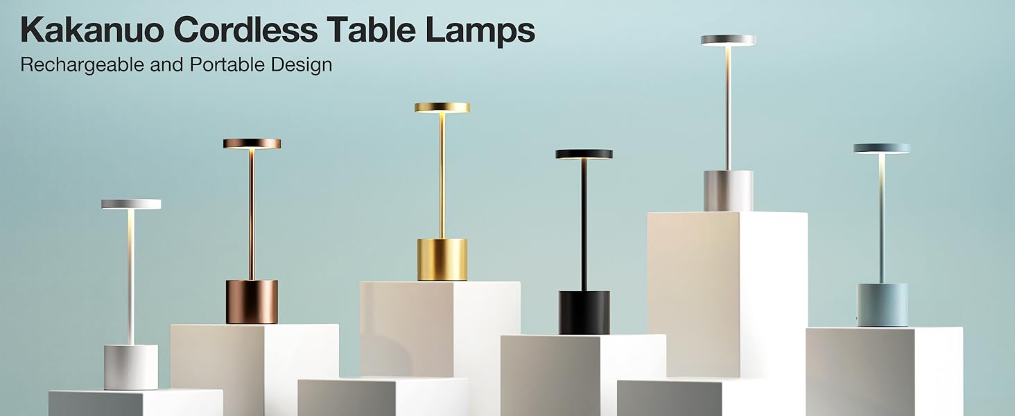 Cordless Lamps Set