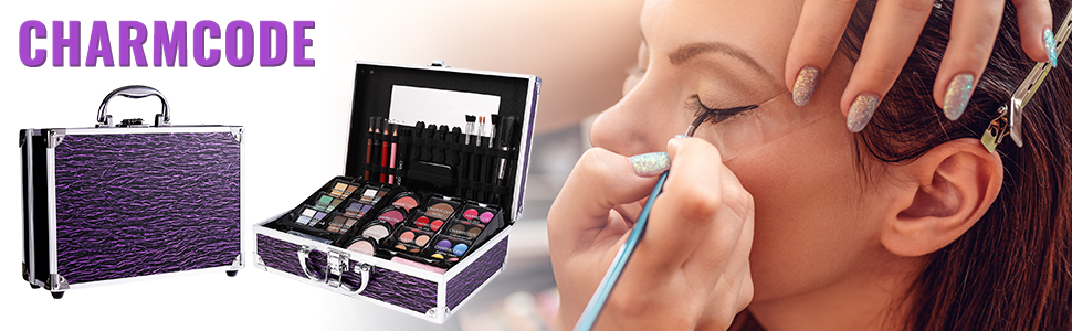 BEAUTY TRAIN CASE WITH MAKEUP KIT