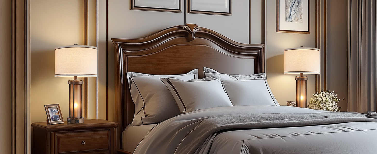 Bedroom Nightstand Table Lamp