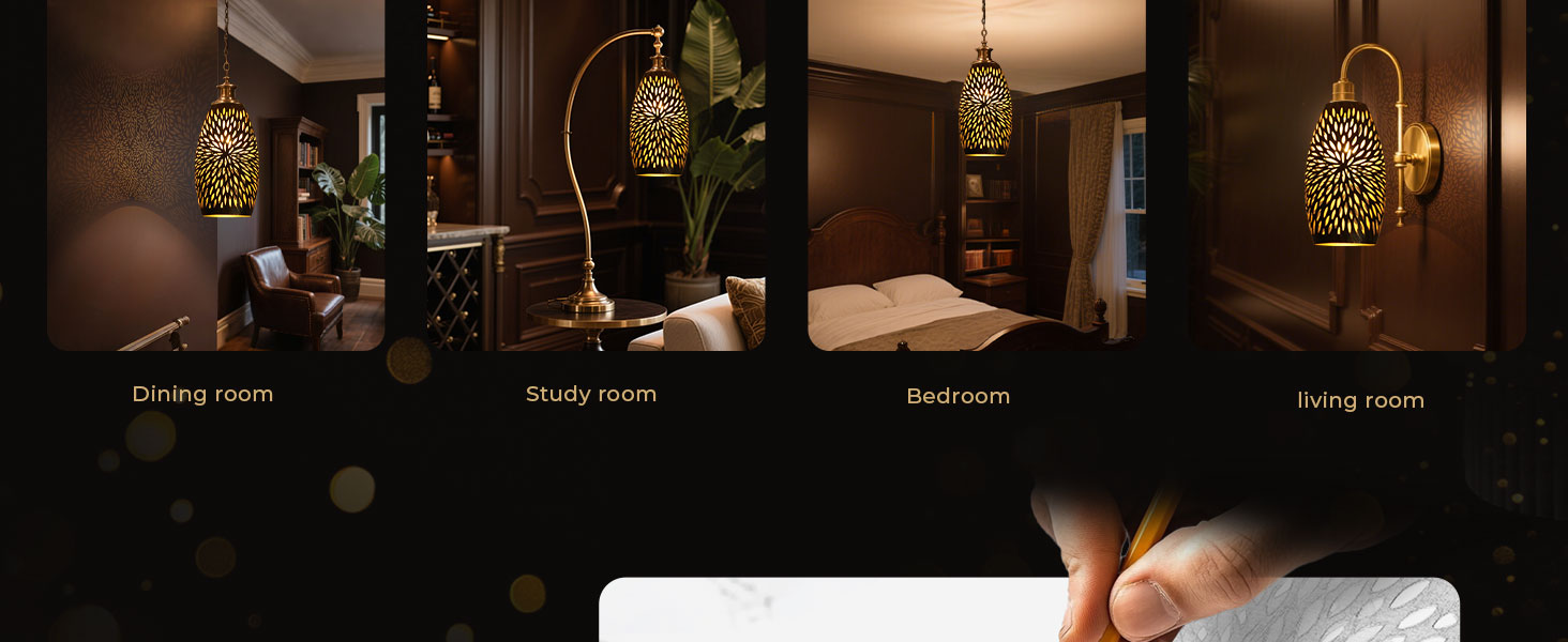 2 Pack Metal Lamp Shades