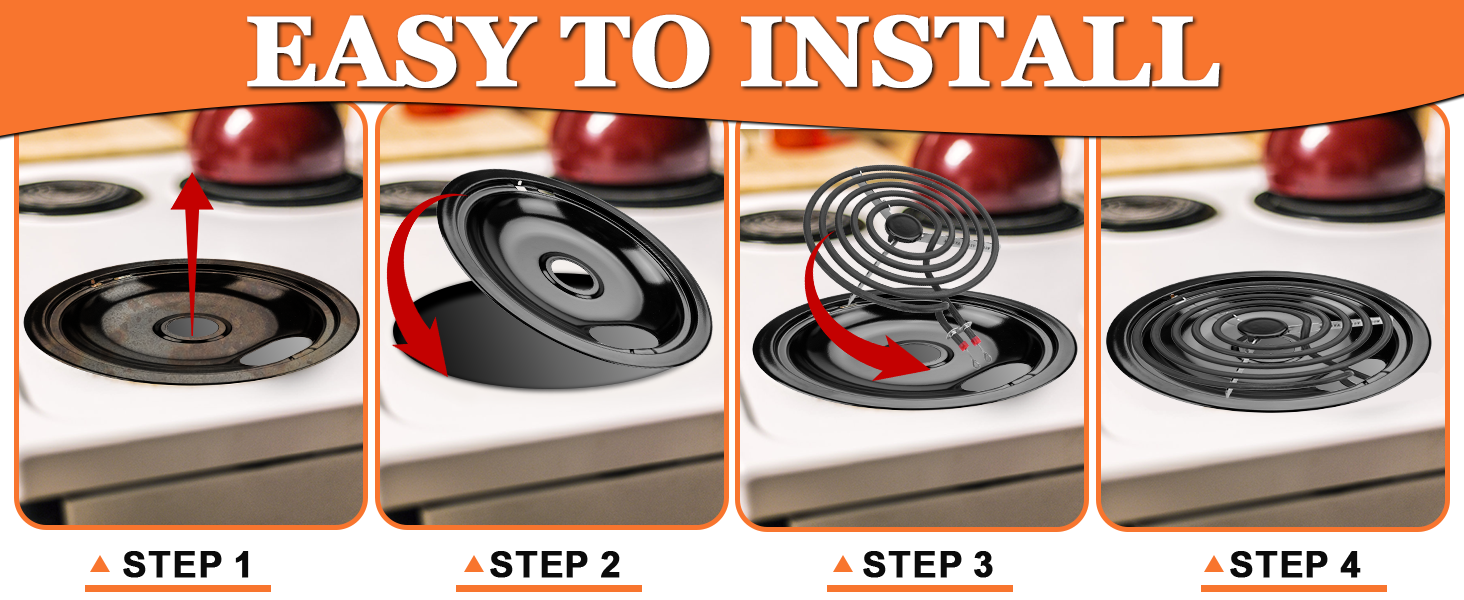 electric stove burners set