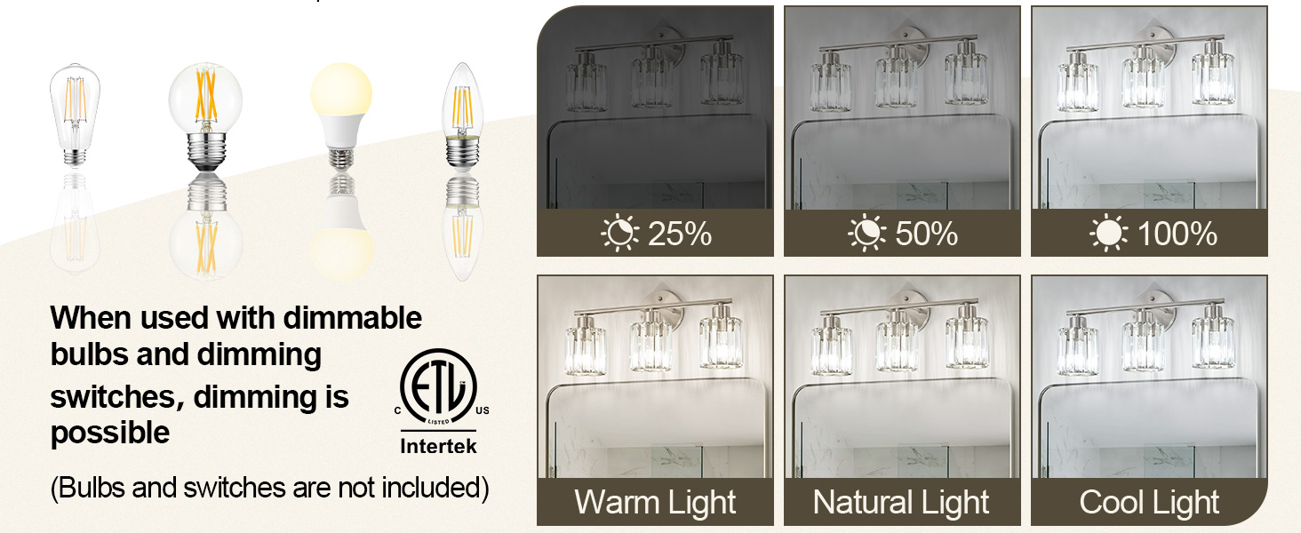 bathroom light fixtures