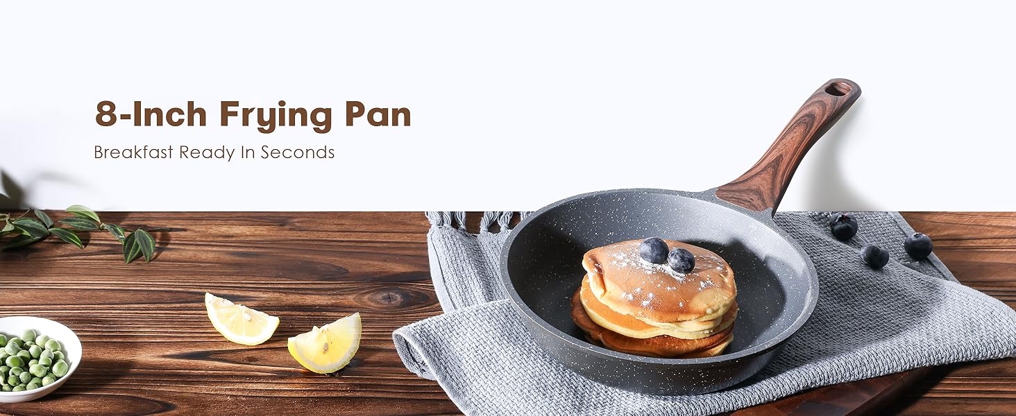 cooking with 8 inch frying pan