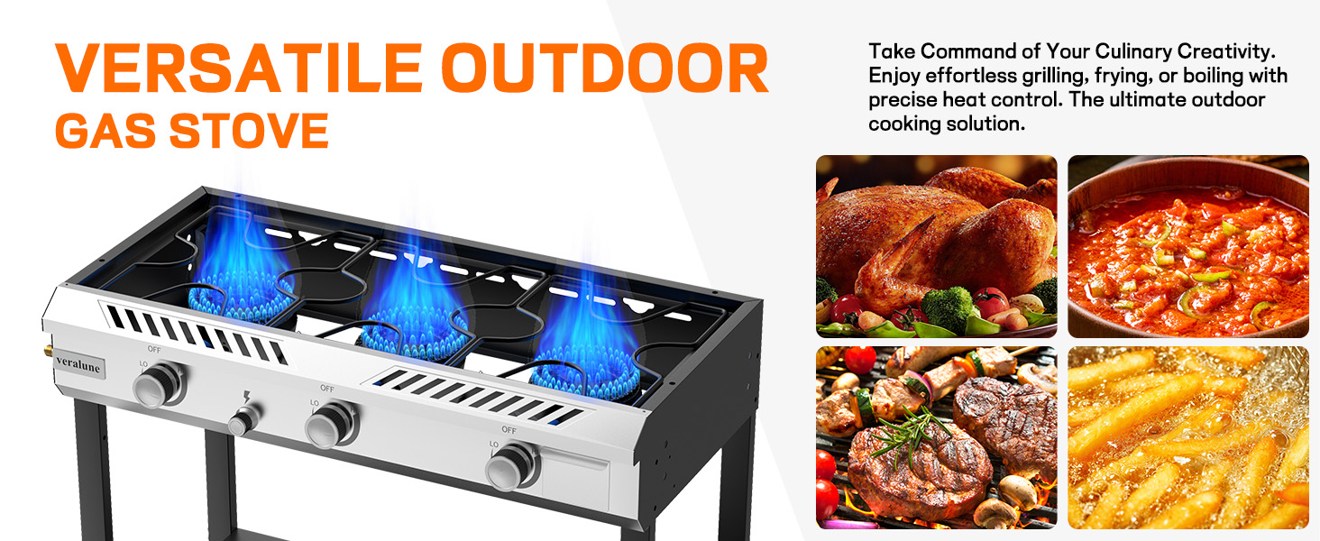 3-in-1 Propane Stove