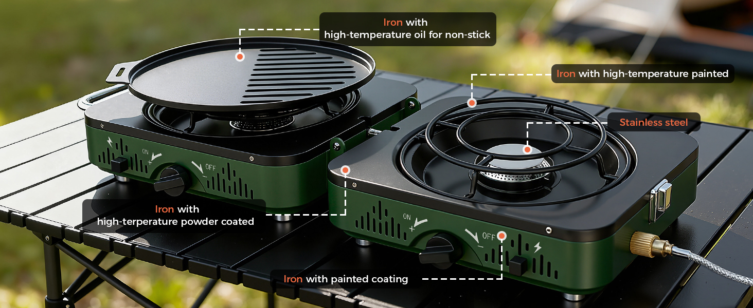 durable propane camping stove