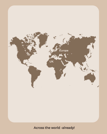 Utopia Bedding Worldwide Reach, Present Everywhere