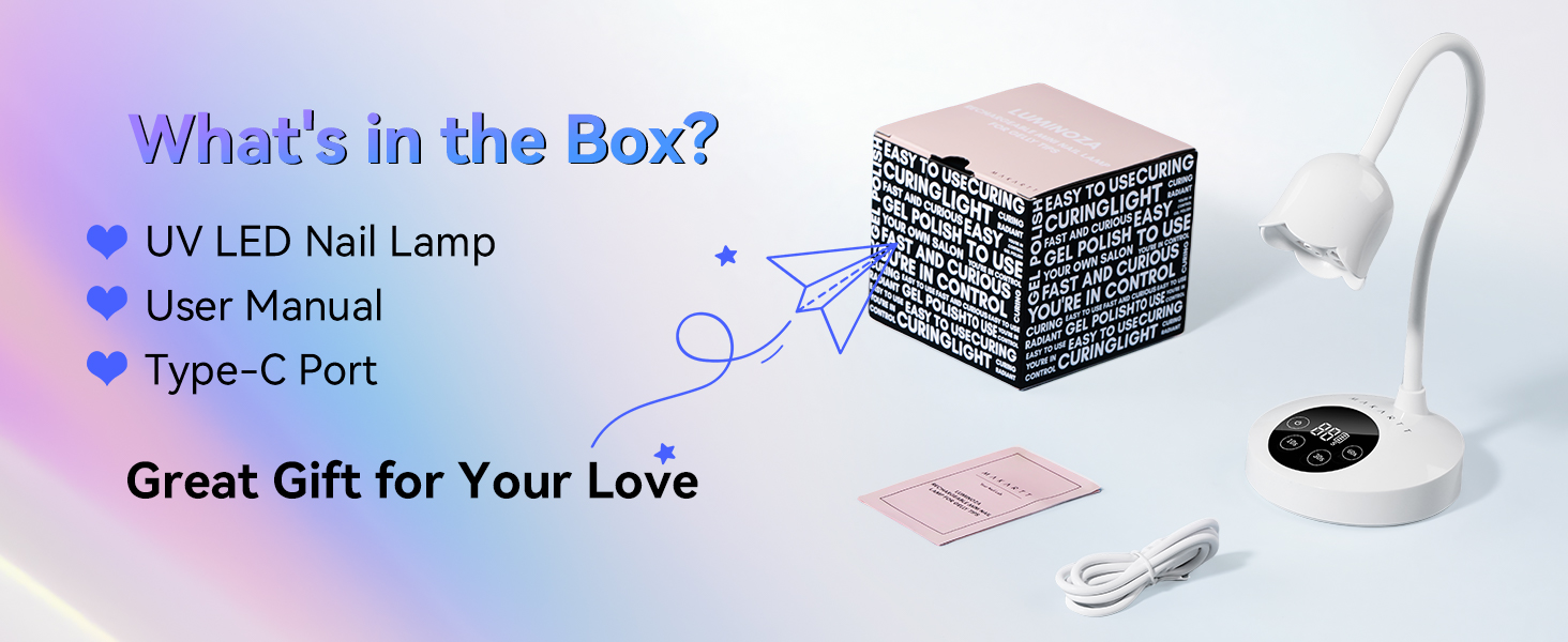 cordless uv led nail lamp led nail light for gel nails