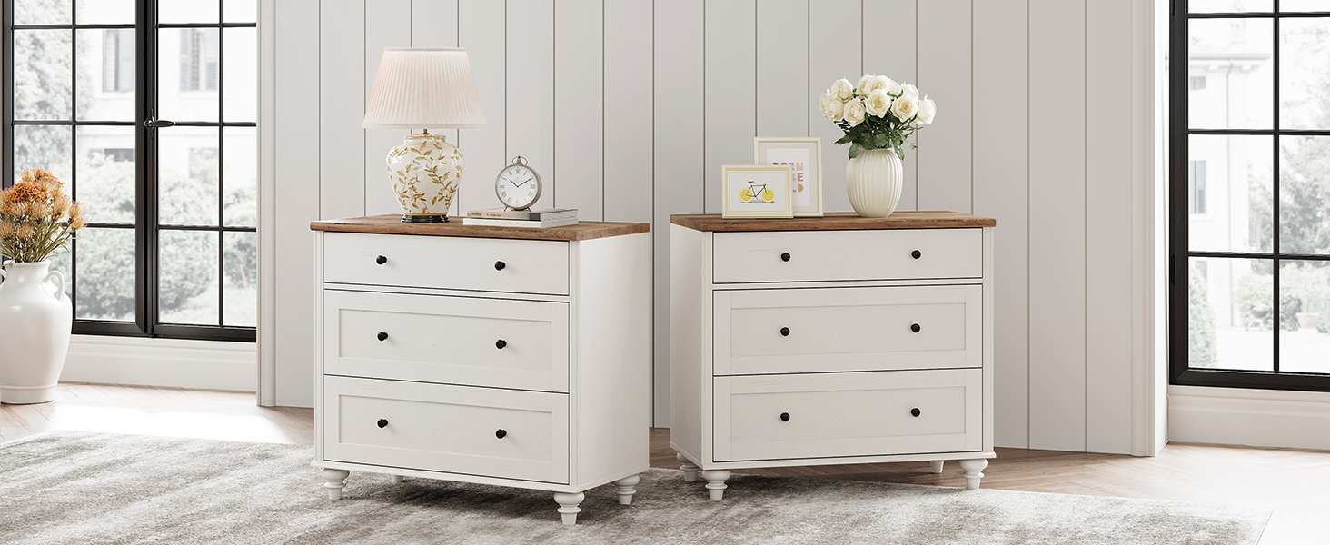 mid century modern nightstand