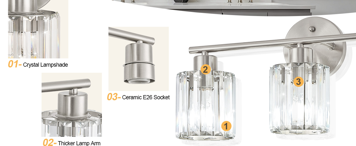 bathroom light fixtures