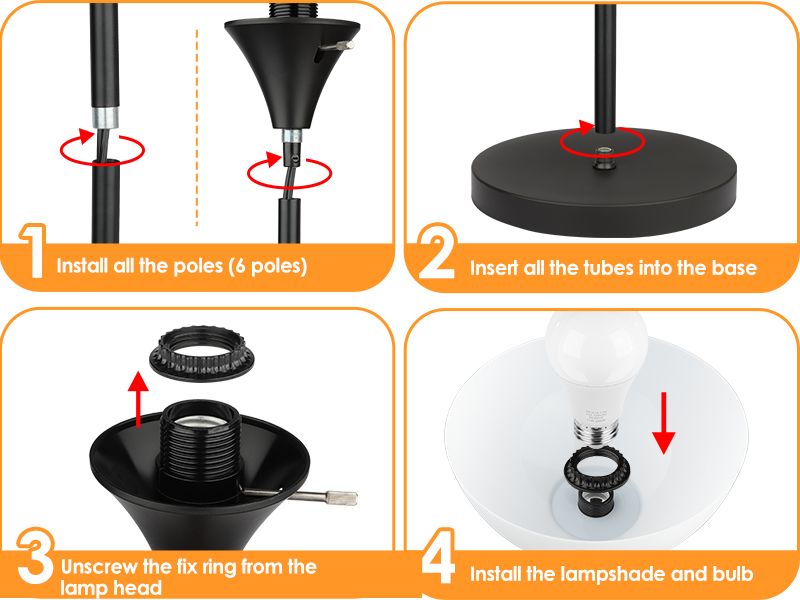 tall floor lamps for living room