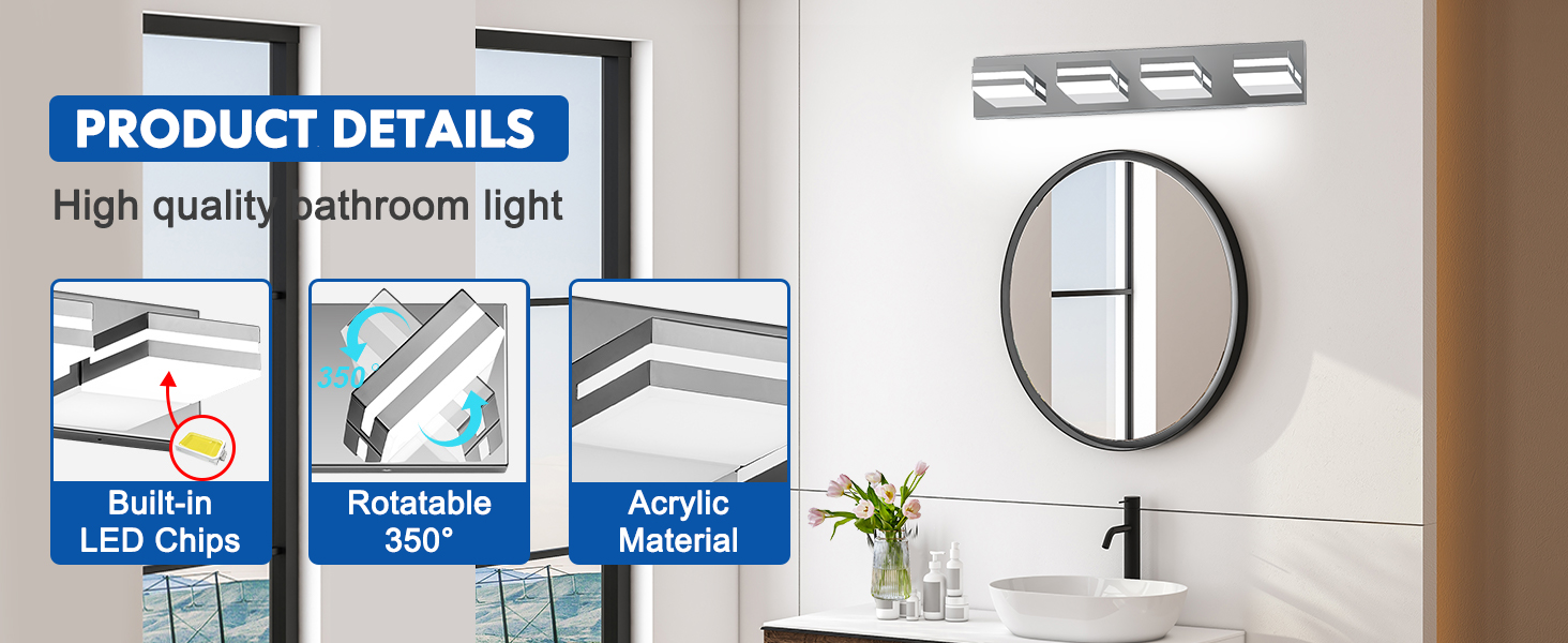 modern bathroom light fixtures