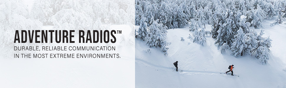 Two people backcountry skiing