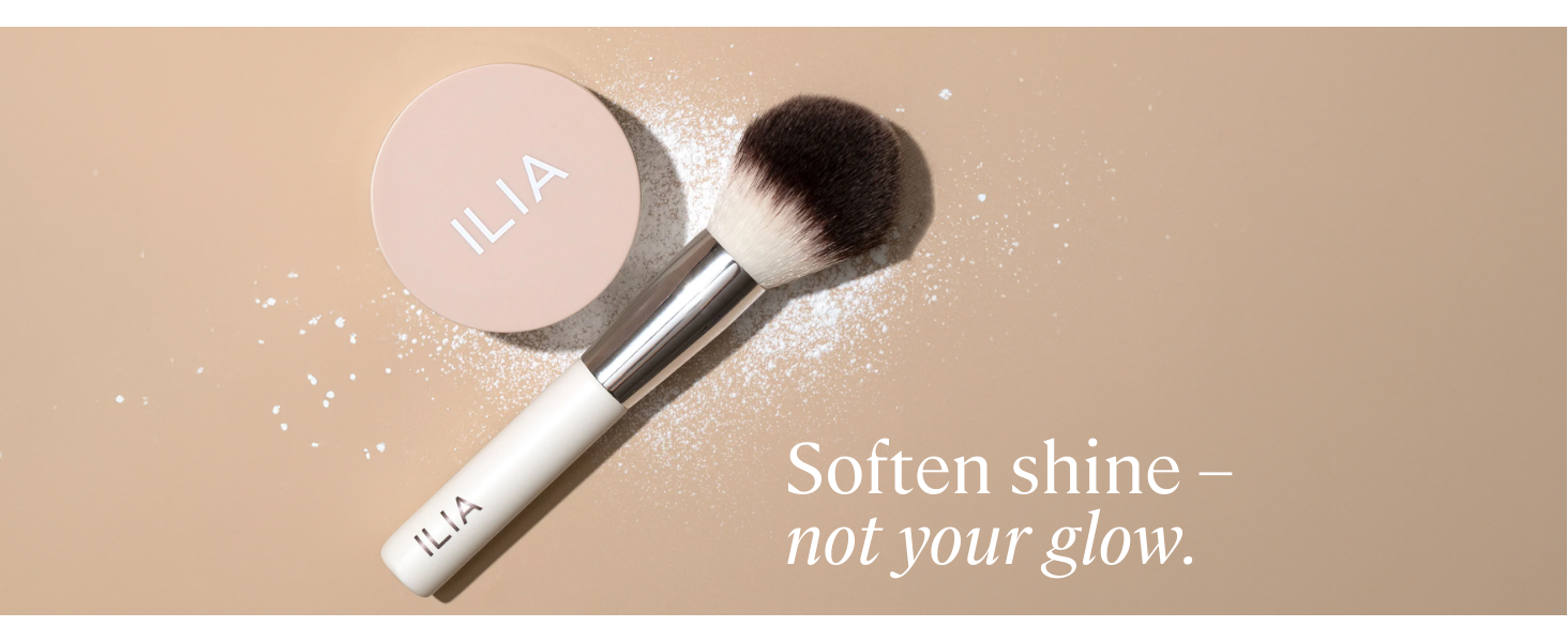 ILIA Soft Focus Finishing Powder: soften shine, not your glow.