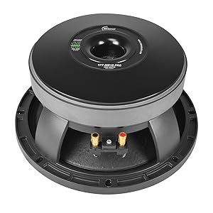 TPT-MD10 PRO Magnet view Timpano car audio midrange loud speaker 10 inches