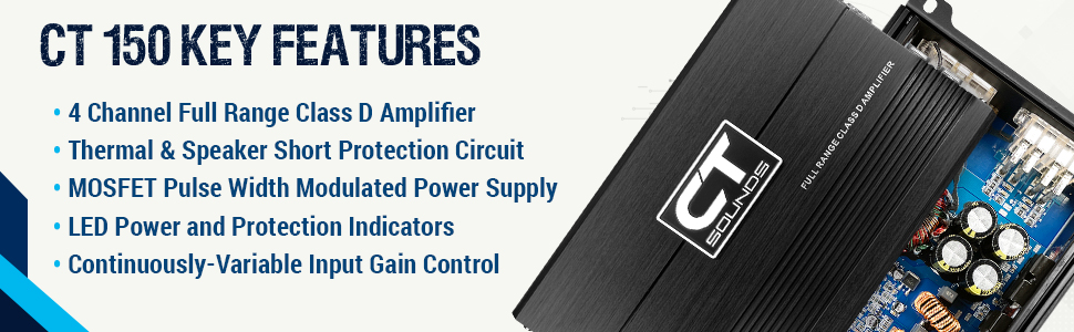 4 channel amplifier car audio