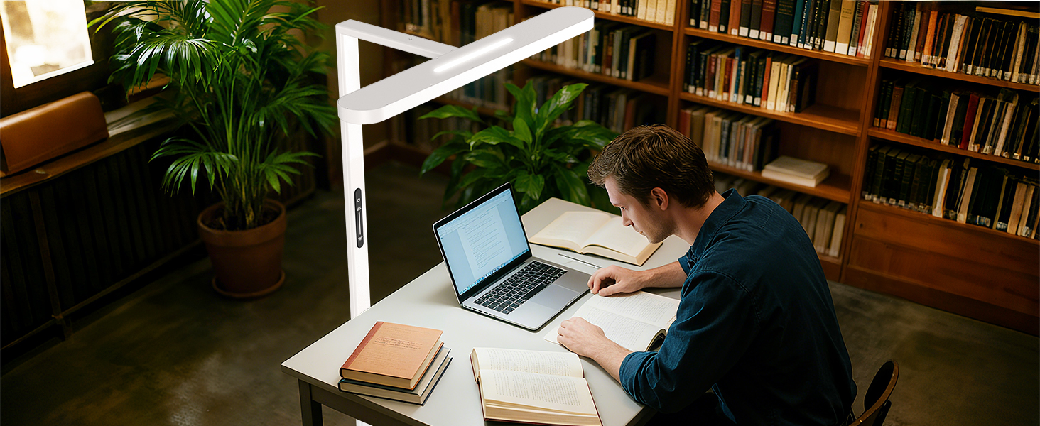 bright floor lamp for office